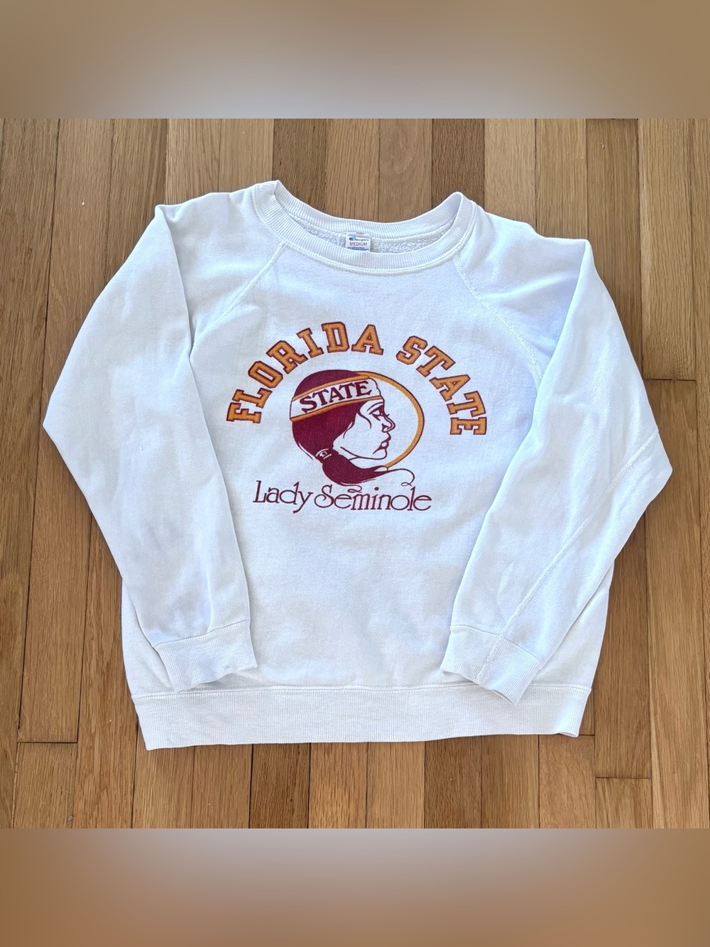 Vintage Champion Made In USA Crewneck 80s Women’s Florida State Lady Seminole M